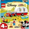 Image de LEGO Mickey and Friends Mickey Mouse en Minnie Mouse Kampeerreis - 10777