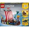 Image de LEGO Creator Vehicles Vikingschip en de Midgaardslang - 31132