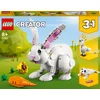Image de LEGO Creator 3-in-1 Wit Konijn - 31133