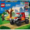 Image de LEGO City 4x4 Brandweertruck redding Set - 60393