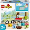 Image de LEGO DUPLO Stad Familiehuis op wielen, Peuterspeelgoed - 10986