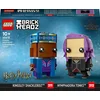 Image de LEGO Harry Potter Brickheadz 40618 - Romeo Wolkenveldt  en Nymphadora Tops 
