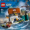 Image de LEGO 60417 City - Politiespeedboot en boevenschuilplaats