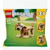 Image de LEGO Creator 30666 - Cadeaudieren (polybag) - LEGO Hond, Beer of Eekhoorn