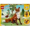 Image de LEGO Creator 3in1 Bosdieren: Rode vos - 31154