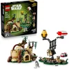 Image de LEGO® Star Wars  SMART Play : Yoda's Hut en Jedi Training - Bouwspeelgoed voor Rollenspellen - Compatibele Set met 2 SMART-Tags en 2 LEGO Minifiguren - Cadeau voor Jongens, Meisjes en Kinderen Vanaf 8 Jaar - 75422