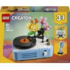Image de LEGO Creator 3-in-1 Platenspeler met bloemen - 31172