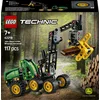 Image de LEGO® Technic John Deere 1470H Houtoogstmachine - Werkende Klauw en Boomstam - Modelbouwspeelgoed - 42218