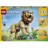 Image de LEGO Creator 3in1 Wilde Dieren: Majestueuze Leeuw Speelgoed voor Kinderen met Dieren Figuren 31386