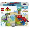 Image de LEGO DUPLO - Marvel Dinosaurus Spidey-Rex vs. Green Goblin Speelgoed voor Peuters - 10463