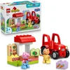 Image de LEGO DUPLO Peppa Big Tractor en Marktkraam Dieren Speelgoed voor Peuters - 10468