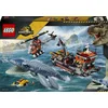 Image de LEGO Jurassic World Mosasaurus Bootaanval Dinosaurus Speelgoed voor Kinderen 77983