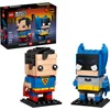 Image de LEGO DC Brickheadz 40859 - Golden Age Superman  en Batman  Figuren