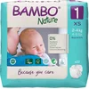 Image de Bambo Babyluiers - Maat 1 - Baby 2 tot 4 kg - 22 Stuks