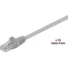 Image de Microconnect netwerkkabel: UTP CAT5E 3M GREY 10 PACK