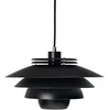 Image de Dyberg Larsen Hanglamp Ejka 38 X 20 Cm E27 Staal 60w Matzwart