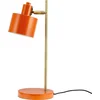 Image de Dyberg Larsen Tafellamp oranje/messing metaal H43 cm D20,5 cm Ocean