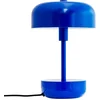 Image de Dyberg Larsen Tafellamp blauwe metaal H25,7 cm D17 cm Haipot