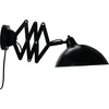 Image de Dyberg Larsen Wandlamp Futura 60 X 19,5 Cm E14 Staal Zwart