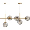 Image de Dyberg Larsen Hanglamp Como 93 X 39 Cm E14 Glas 25w Goud