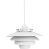 Image de Dyberg Larsen hanglamp wit metaal H24cm D30cm Ejka