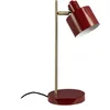 Image de Dyberg Larsen Tafellamp donkerrood/messing metaal H43 cm D20,5 cm Ocean
