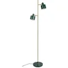 Image de Dyberg Larsen Vloerlamp donkergroen/messing metaal H160 cm D42,5 cm Ocean
