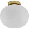 Image de Nordlux Alton 27,5-plafondlamp-E27-opaal glas/messing