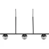 Image de Nordlux Contina-3 spot-hanglamp-G9-opaal glas/zwart