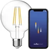 Image de Nordlux G95-lichtbron-smart-filament-E27-helder-2200K 6500K