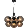 Image de Nordlux Ivona-hanglamp-6xE27-smoke glas/zwart