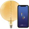 Image de Nordlux G200-lichtbron-smart-filament-E27-amber-deco spiral-2200K