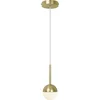 Image de Nordlux Contina-hanglamp-G9-opaal glas/messing