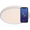 Image de Nordlux Liva-plafondlamp-smart-2700 6500K+RGB-IP44-wit