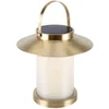Image de Nordlux Temple Tafellamp - Buiten - Solar - Ø 31cm - Warm Wit licht - Messing
