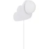 Image de Nordlux - Skyku Wolk - wandlamp - E14 - Wit