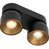 Image de Nordlux Pitcher-spot-IP20-2xGU10-zwart