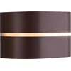 Image de Nordlux Sibelis-wandlamp-E27-bruin metalic