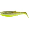 Image de Savage Gear Cannibal Shad 8cm 5g Groen Parel Geel - Visgerei