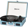 Image de Denver Platenspeler - Ingebouwde Speakers - Incl. PC Software - Auto-stop - Retro - VPL120 - Blauw
