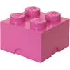 Image de Lego - Opbergbox Brick 4 - Polypropyleen - Roze