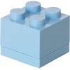 Image de LEGO - Opbergbox Mini Brick 4 - Polypropyleen - Blauw