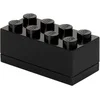 Image de LEGO - Opbergbox Mini Brick 8 - Polypropyleen - Zwart