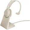 Image de Jabra Evolve2 65 Link380c MS Mono - Bluetooth Headset - Draadloos - On-Ear - Beige