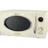 Image de Melissa Vrijstaande Solo-Magnetron met Grill - 23 liter - 800W - Retro - 16330128 - Crème Wit