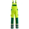 Image de Mascot Safe Compete Amerikaanse overall met kniezakken 07169-470 - hi-vis geel/groen - C66 - 82