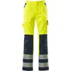 Image de Mascot Safe Compete Broek met kniezakken 07179-470 - hi-vis geel/marine - C60 - 82