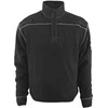 Image de Mascot Frontline Gebreide trui met korte rits 50354-835 - Zwart - 2XL