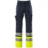 Image de Mascot Safe Compete Broek met kniezakken 12379-430 - marine/hi-vis geel - C49 - 82