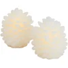 Image de Sirius Home Clara LED dennenappels - set van 2 - H 10 cm - D 8 cm